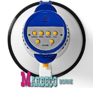 Megafoon, Microfoon, Speaker, Sirene, Opname functie, Record, Overige merken, Nedis, Overige typen, Nieuw