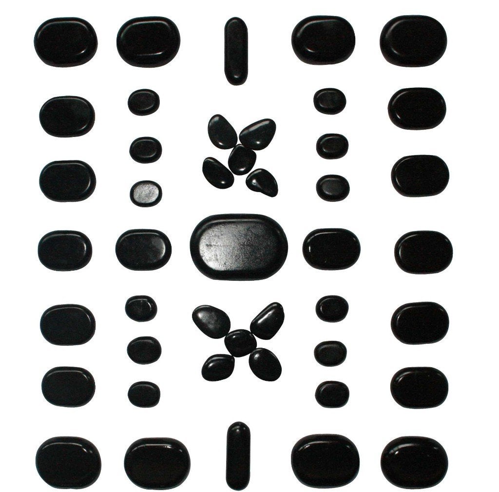 UITVERKOOPACTIE; 45-delige handgevormde Hotstone set € 59,00, Ophalen of Verzenden, Nieuw, Massagetafel