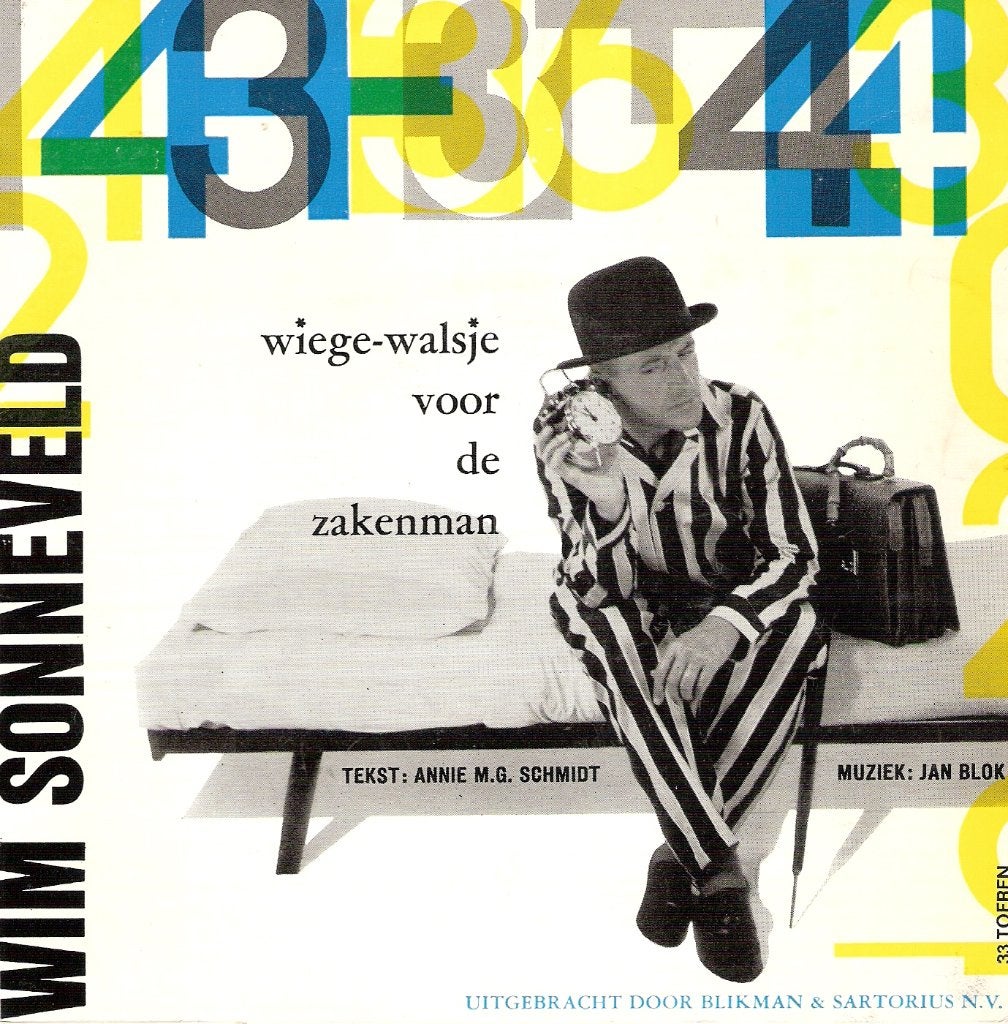 Wim Sonneveld-Wiege-Walsje Voor De Zakenman- Reclame Blikman, Ophalen, Gebruikt, Nederlandstalig