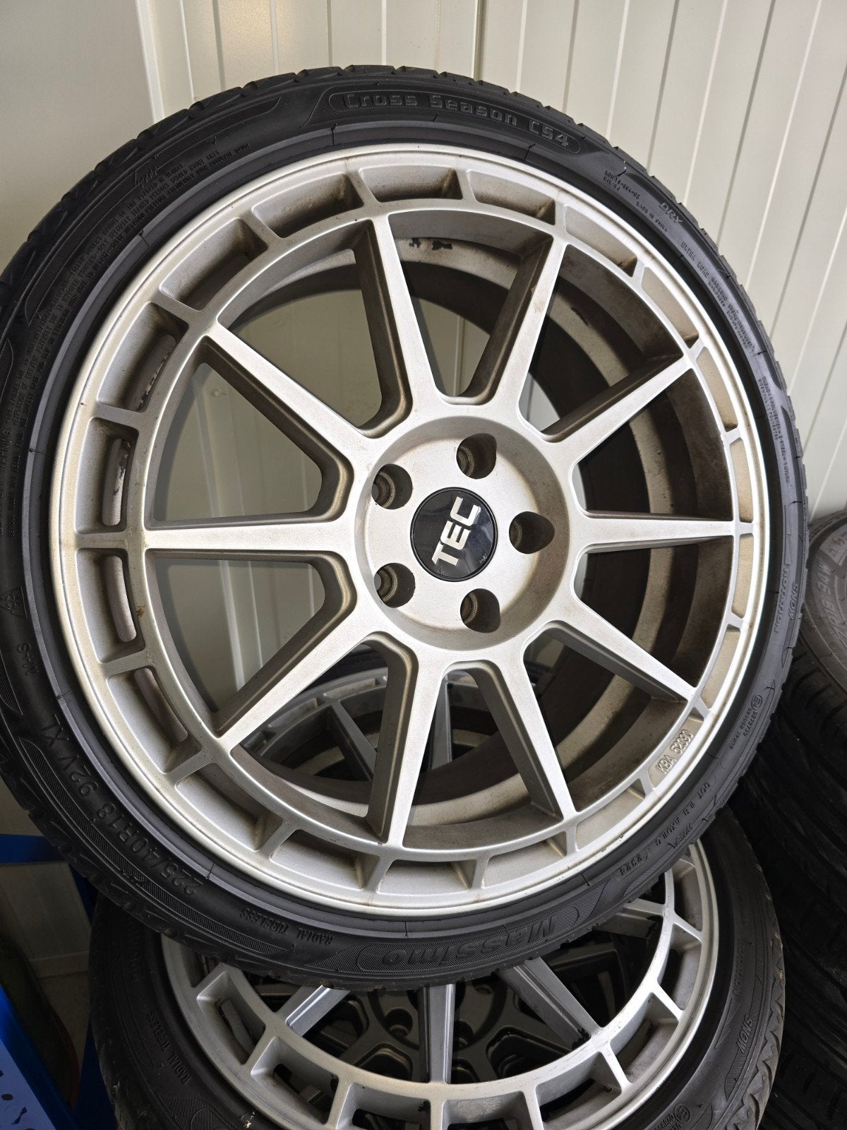 18 inch TEC velgen 5x112, Auto-onderdelen, Banden en Velgen, Ophalen, 18 inch, Gebruikt, Banden en Velgen