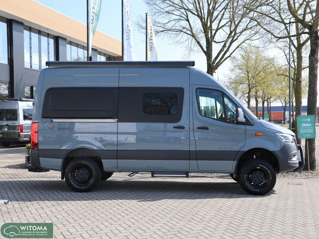 HYMER Grand Canyon S 600 4x4 camper FACELIFT MODEL Bamboo, Caravans en Kamperen, Automaat, Ringverwarming, Bedrijf, Diesel