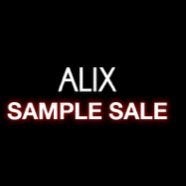 Alix the label sample sale 29 mei, Eén persoon, Overige soorten
