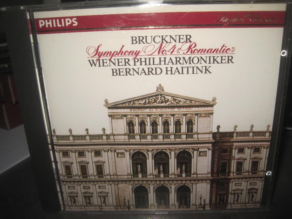 Bruckner Symphony 4 Haitink Wiener PhO op Philips, Cd's en Dvd's, Ophalen of Verzenden, Classicisme, Zo goed als nieuw, Kamermuziek