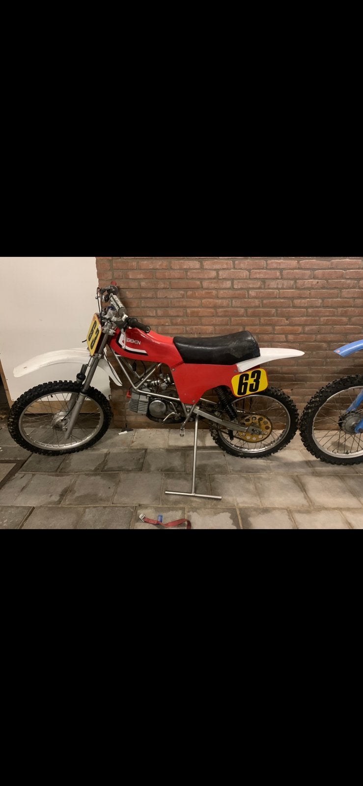 GEBBEN KREIDLER RIJWIELGEDEELTE RVS +achtebrug ZONDER BLOK, Fietsen en Brommers, Ophalen of Verzenden, Nieuw, Blok
