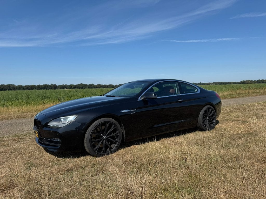 BMW 6-Serie 650I Coupe 4.4 Xdrive 2012 Zwart, Auto's, Automaat, Euro 5, 8 cilinders, 1820 kg