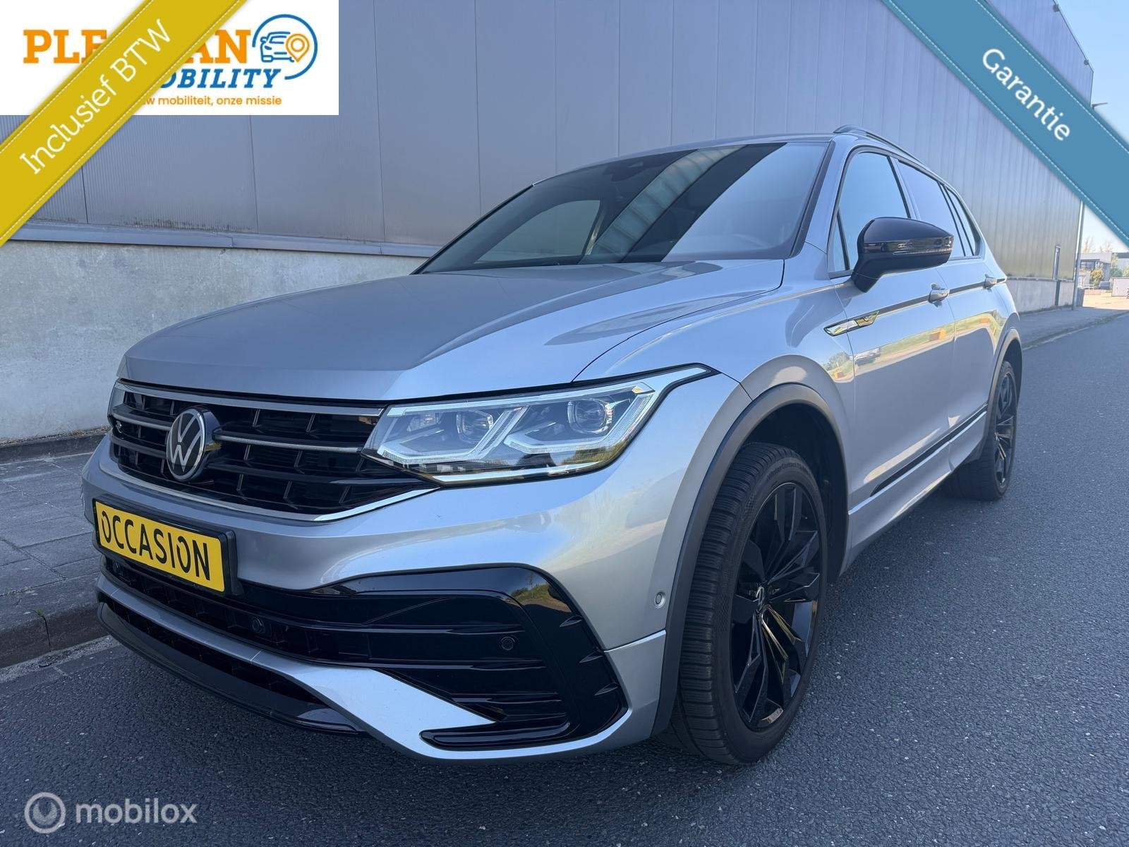 Volkswagen Tiguan Allspace 1.5 TSI R-Line Business+ 7p, Pano, Auto's, Euro 6, 4 cilinders, 150 pk, Grijs