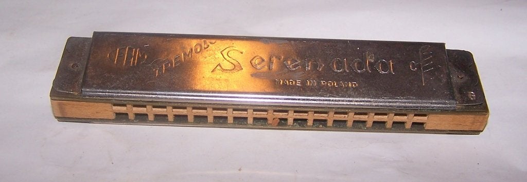 Serenada Tremolo Mondharmonica - Made in Poland. Igs., Ophalen of Verzenden, Zo goed als nieuw, Chromatisch, Overige typen