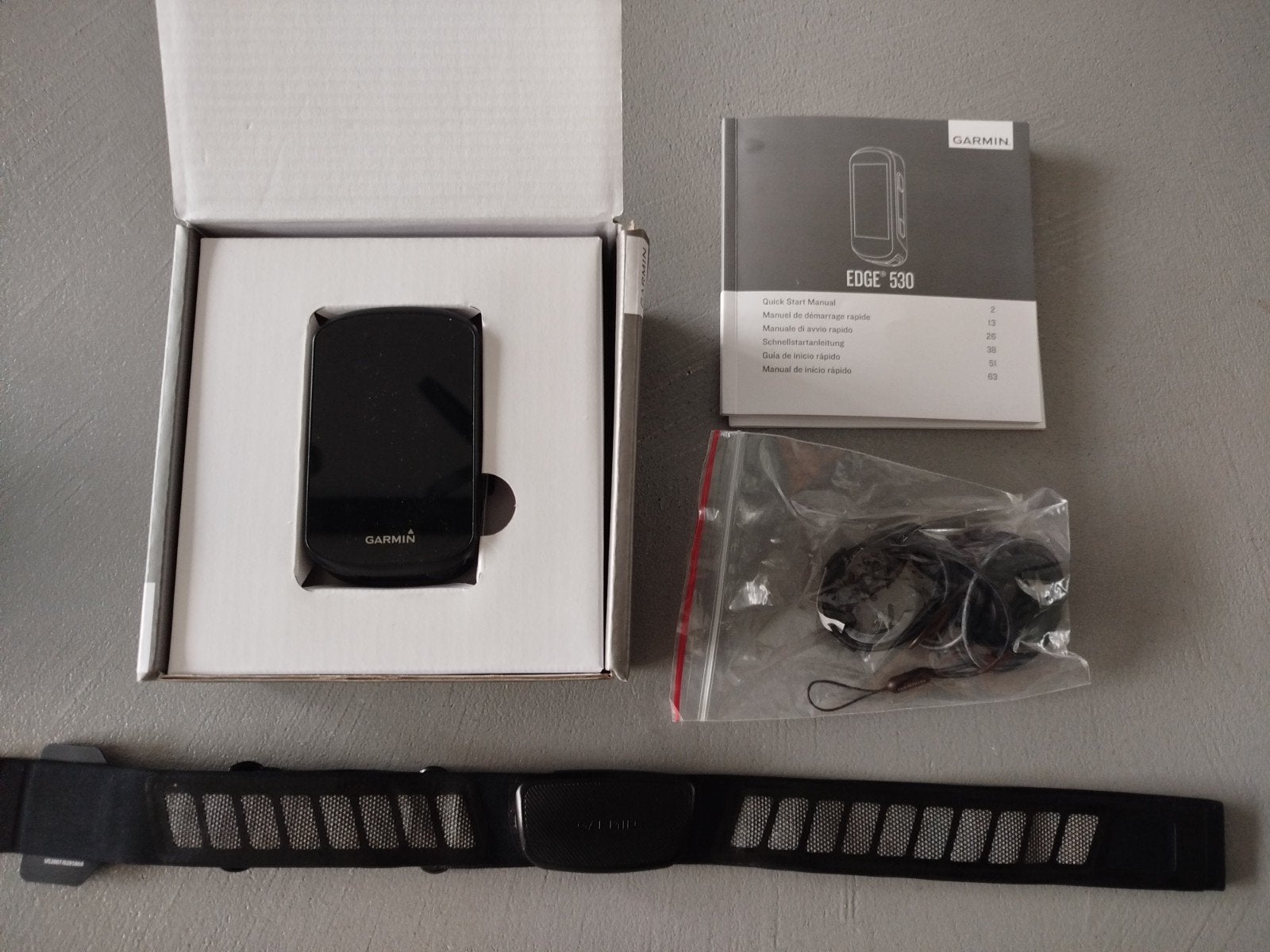 Garmin Edge 530 + Hartslagmeter, Ophalen of Verzenden, Draadloos, Zo goed als nieuw