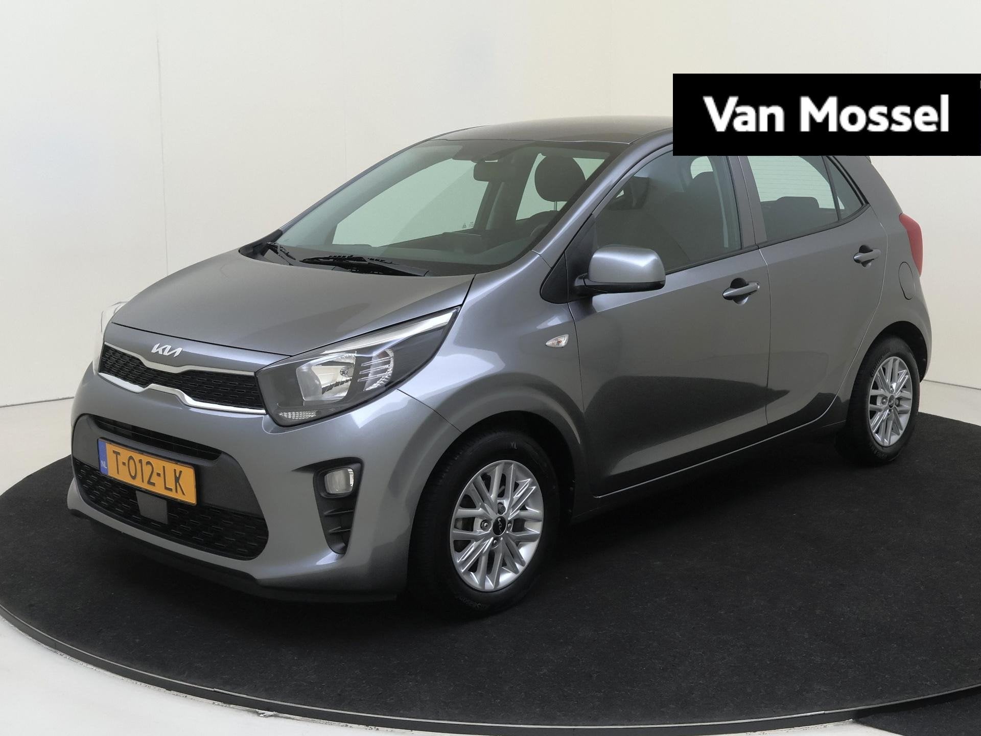 Kia Picanto 1.0 DPi DynamicLine | airco | Apple Carplay/Andr, Auto's, Voorwielaandrijving, Stof, Gebruikt, 4 stoelen