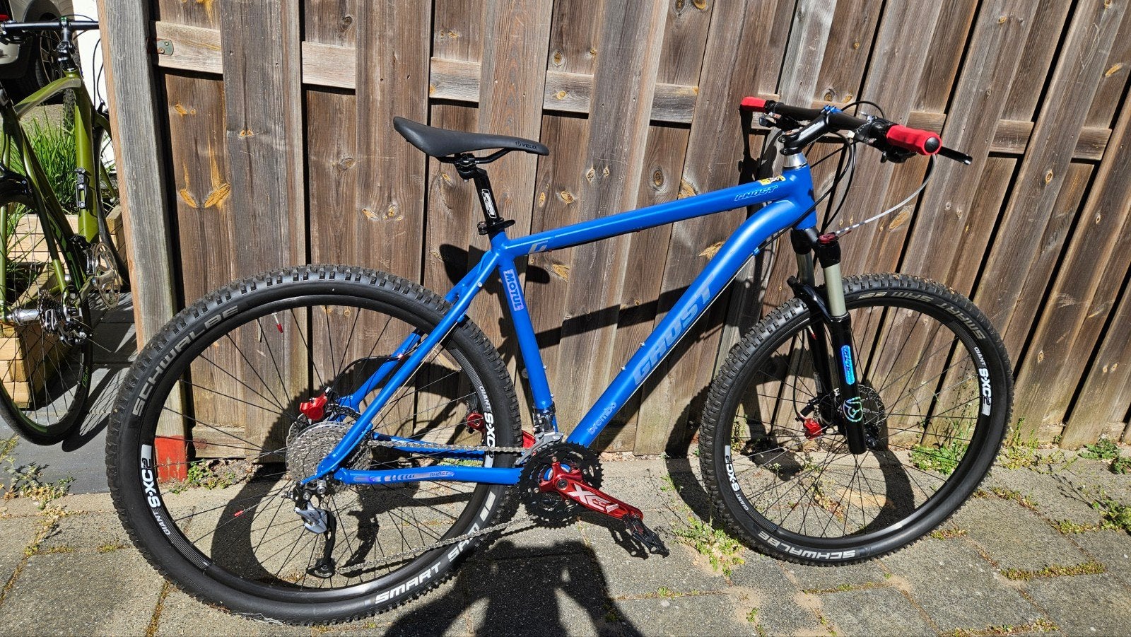 Ghost Mountainbike - Blauw, Zo goed als nieuw, Fietsen en Brommers, Hardtail, Heren, Zo goed als nieuw, Schijfrem