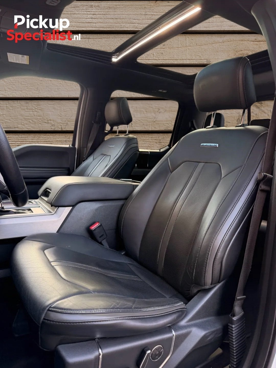 Ford USA F150 3.5 V6 Ecoboost SuperCrew , PLATINUM BOMVOLL ,, Auto's, Dealer onderhouden, F-150, Leder, Bedrijf
