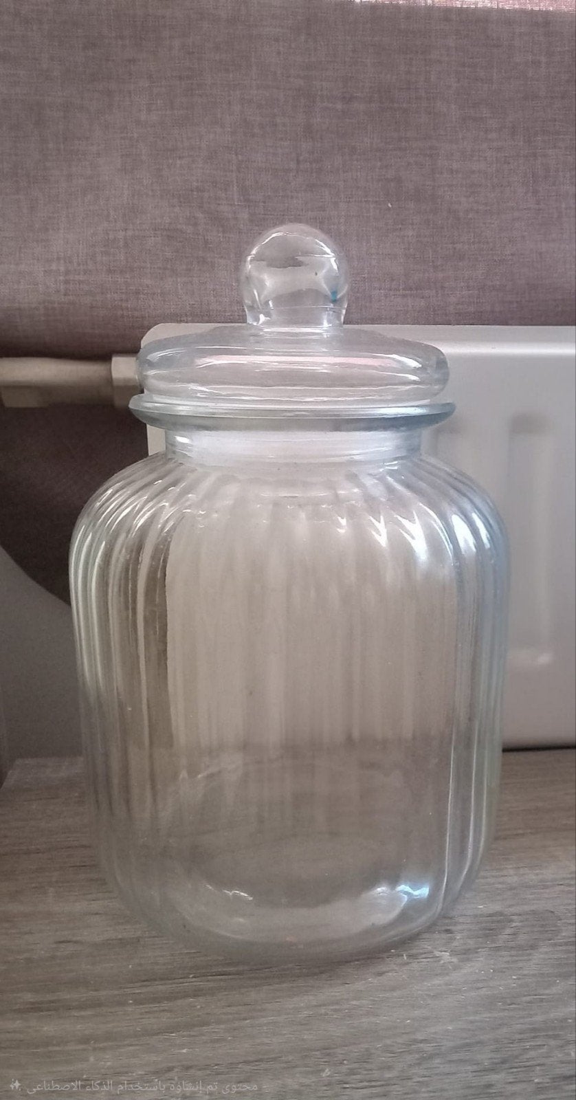 glazen pot, Ophalen