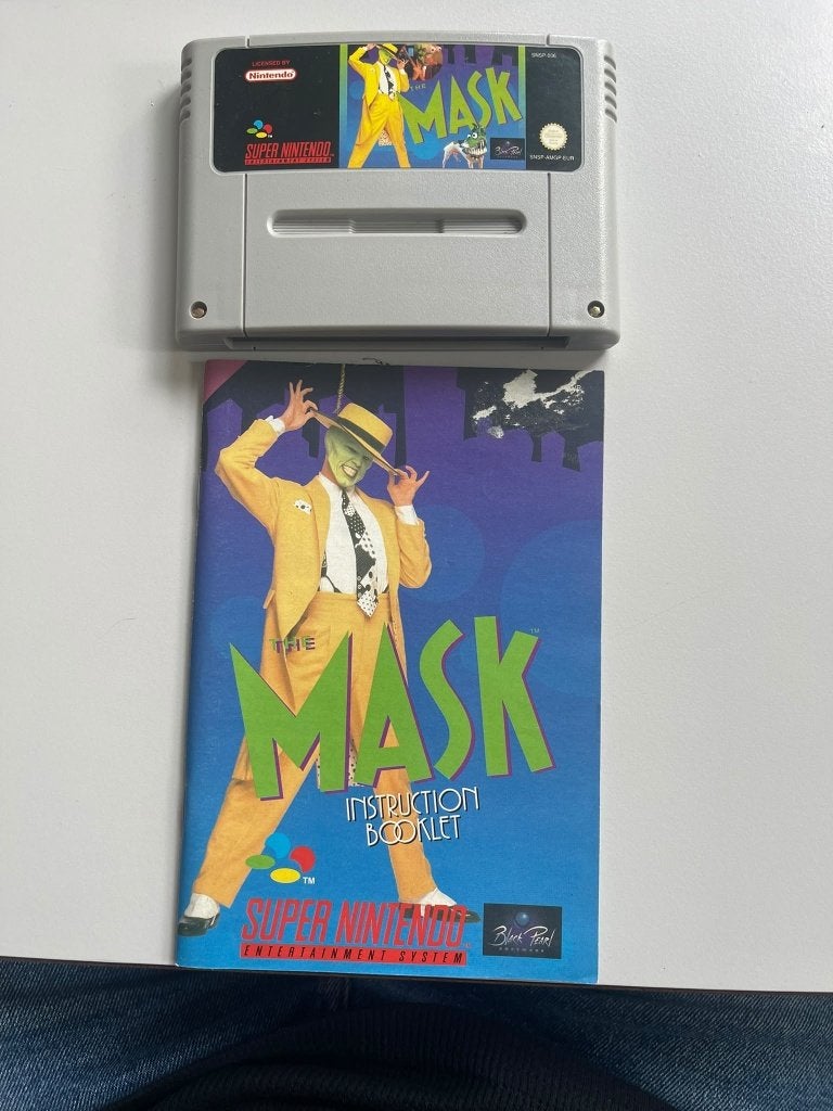 The Mask SNES PAL - Cartridge + Handleiding, Avontuur en Actie, Gebruikt, 1 speler, Ophalen of Verzenden