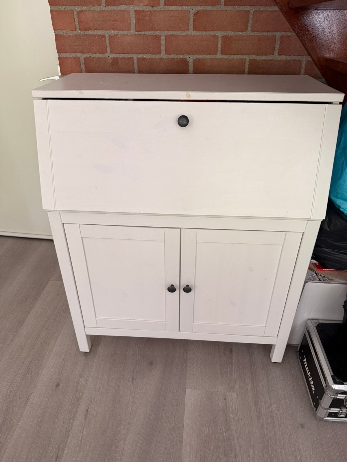 Hemnes secretaire, Ophalen, Gebruikt, Hout, Secretaire
