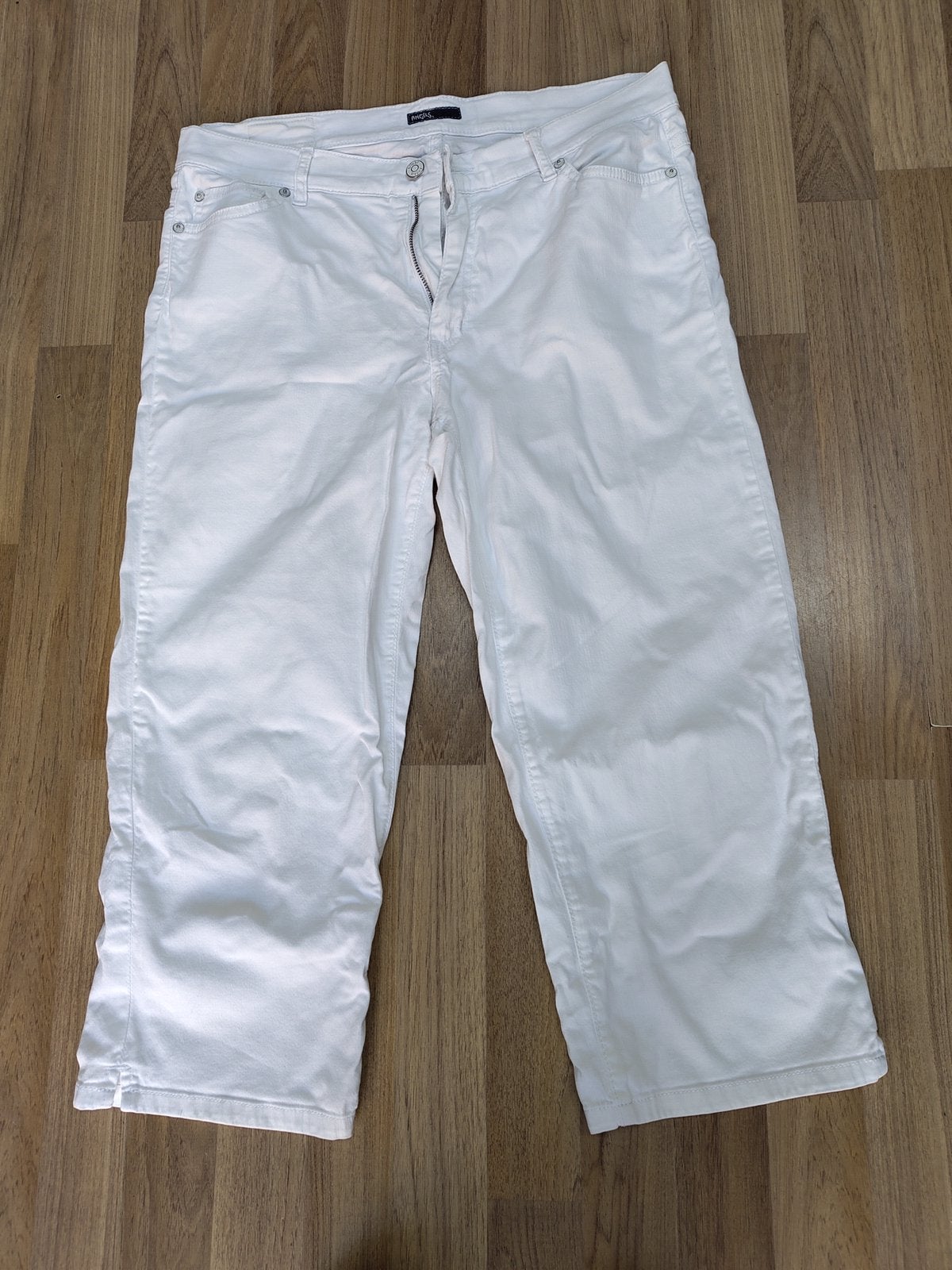 Witte broek Angels, maat 44, Wit, Maat 42/44 (L), Ophalen of Verzenden, Zo goed als nieuw