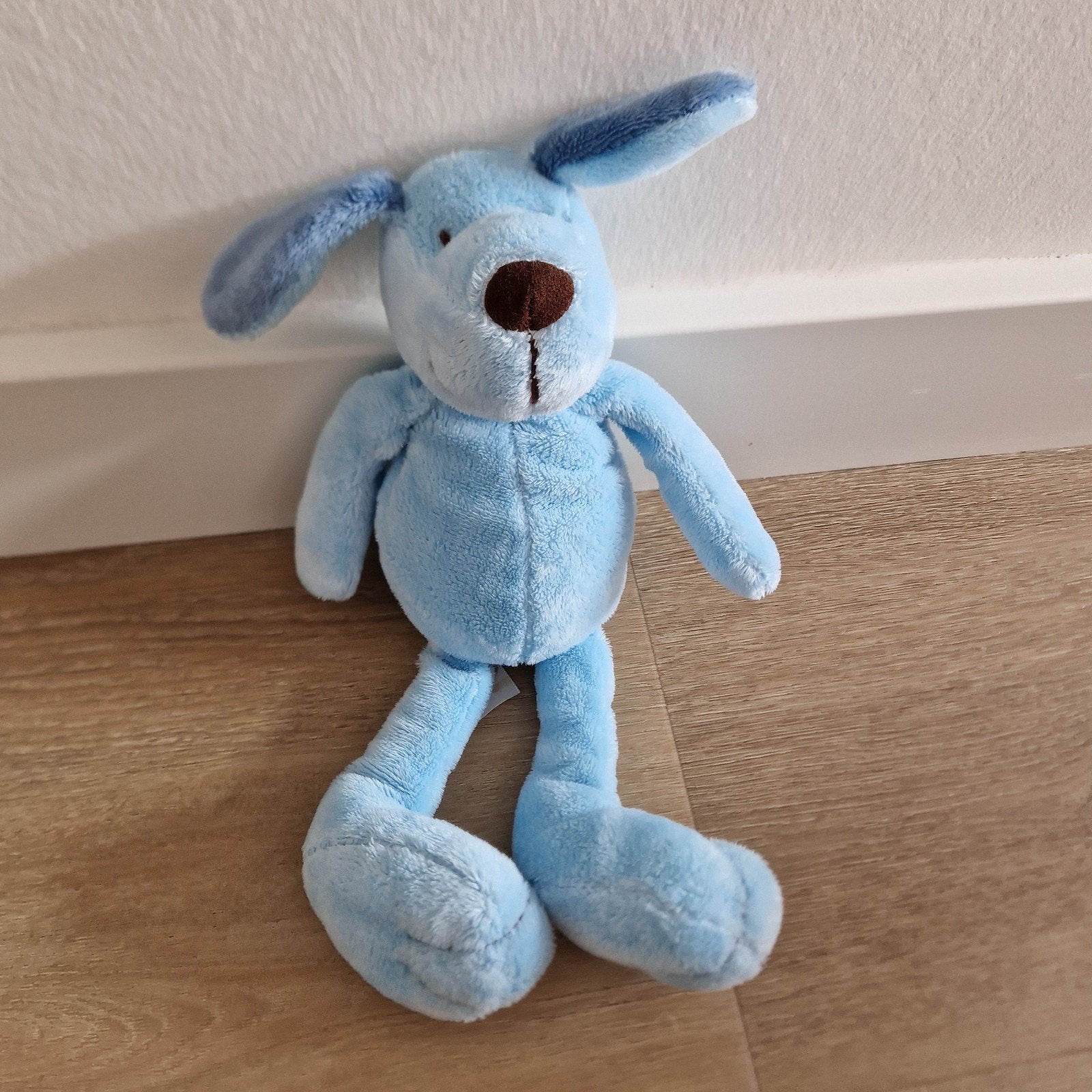 Knuffel Happy Horse Dog Doc hond blauw vintage K5768, Kinderen en Baby's, Ophalen of Verzenden, Zo goed als nieuw, Hond