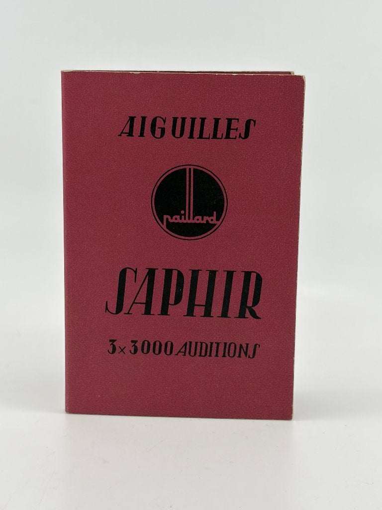 Vintage Paillard Saffier Naalden (3x3000 Auditions) - NOS, Ophalen of Verzenden, Nieuw, Platenspeler-onderdeel, Overige merken