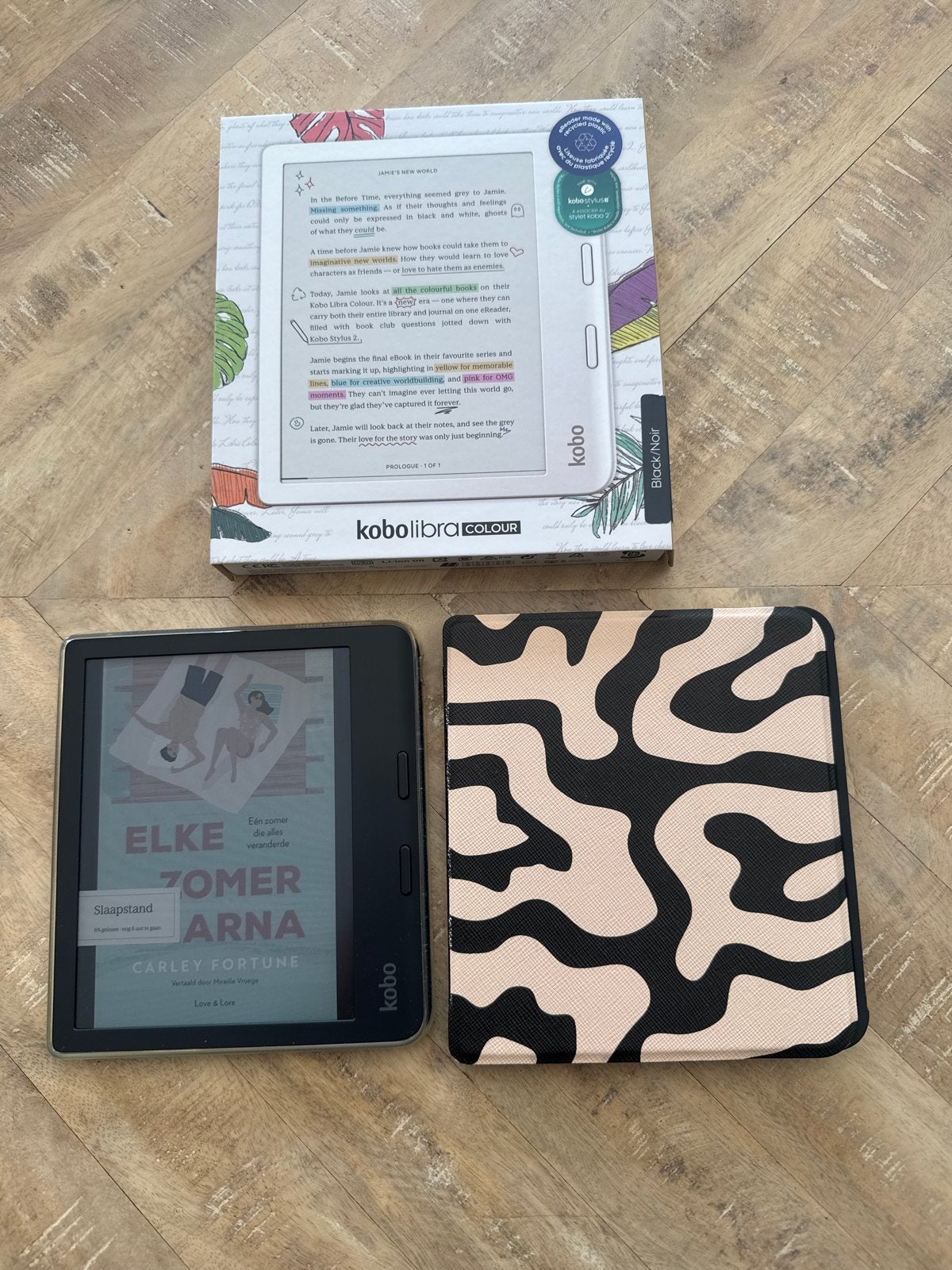 Kobo Libra Colour e-reader (mei 2024) - Werkt perfect, Ophalen, Gebruikt, Touchscreen, 7 inch