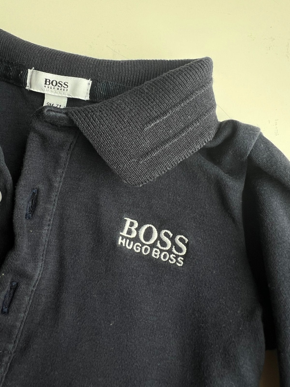 Baby polo overall Hugo Boss, Ophalen of Verzenden, Zo goed als nieuw, Jongetje