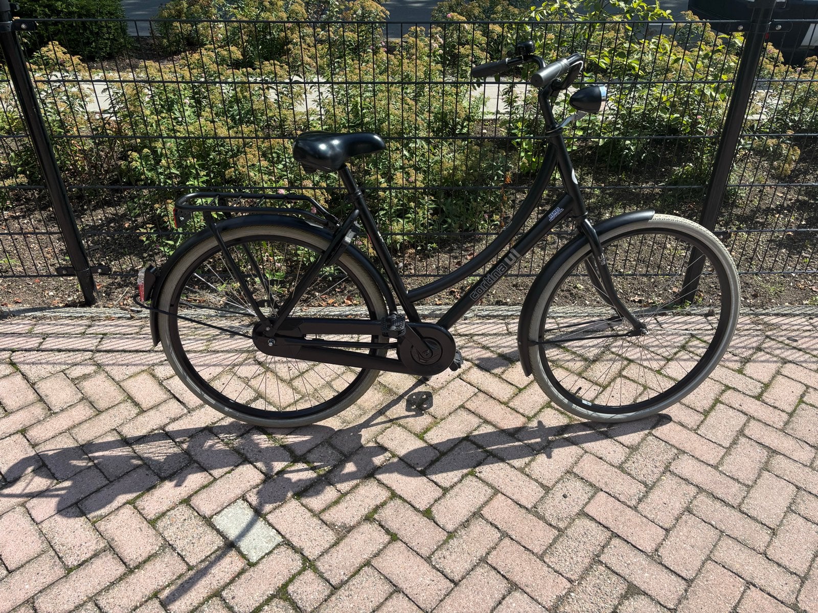Cortina U1 Pure Damesfiets - Zwart - Zo goed als nieuw, Overige merken, Terugtraprem, Ophalen of Verzenden, Zo goed als nieuw