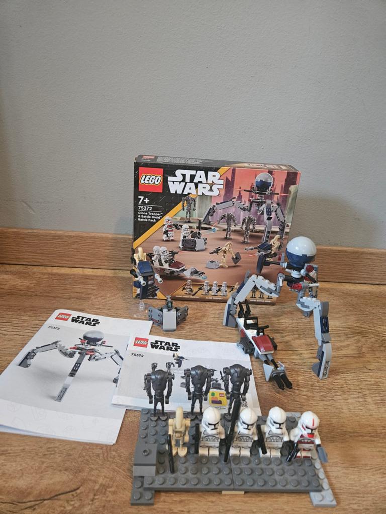 Lego star wars set clone trooper & battle droid battle pack, Star Wars, Lego, Ophalen of Verzenden, Zo goed als nieuw