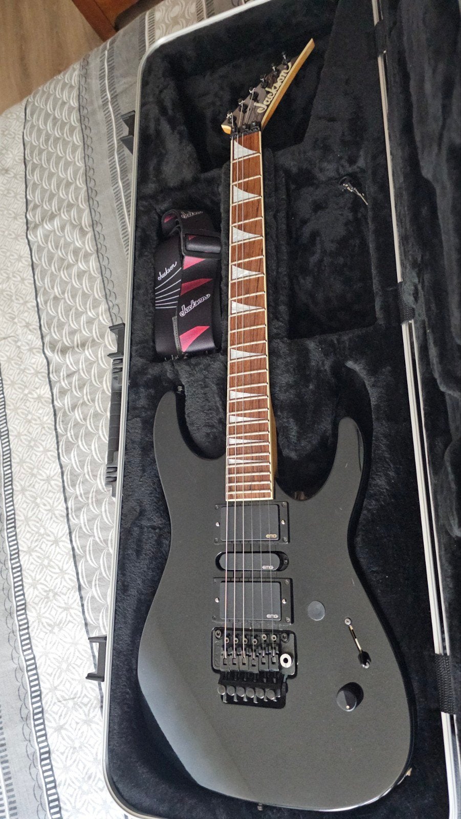 Jackson Dinky superstrat MIJ. Met EMG's, Ophalen, Gebruikt, Solid body, Overige merken