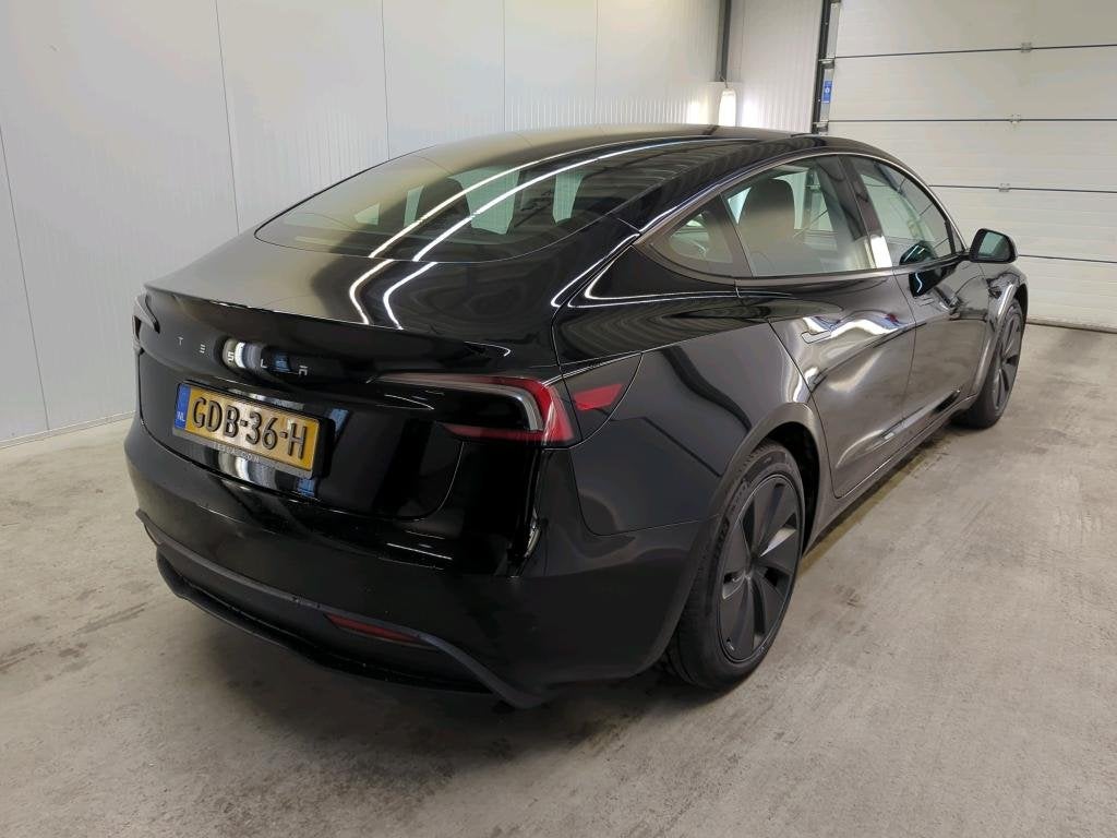 Tesla Model 3 Long-Range RWD 78kWh Highland 94.4% SoH [ HW4, Automaat, Achterwielaandrijving, Gebruikt, Zwart