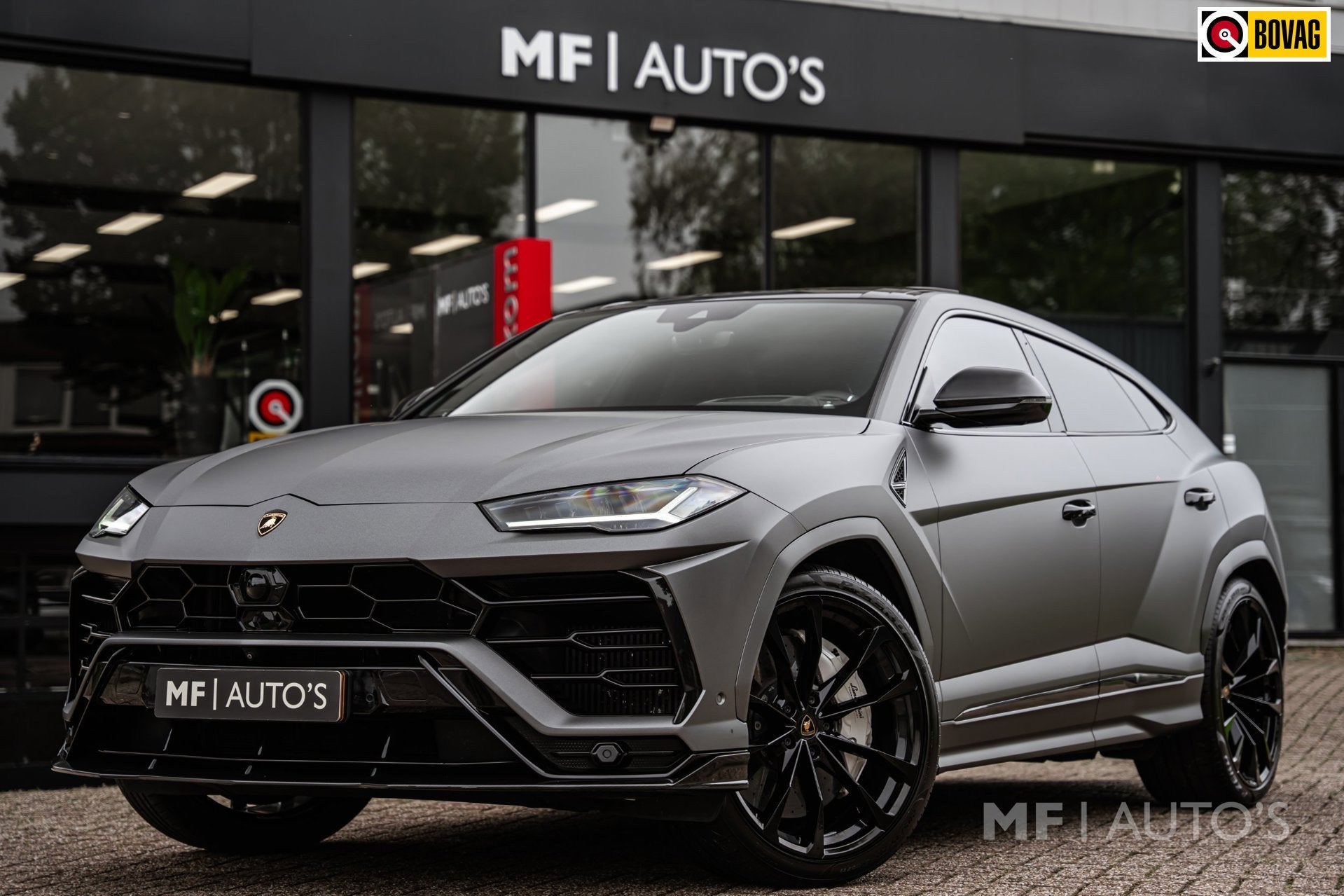 Lamborghini Urus 4.0 V8 1016 industries|Pano|Keramisch|B&O|H, Auto's, Automaat, Dealer onderhouden, Urus, Gebruikt