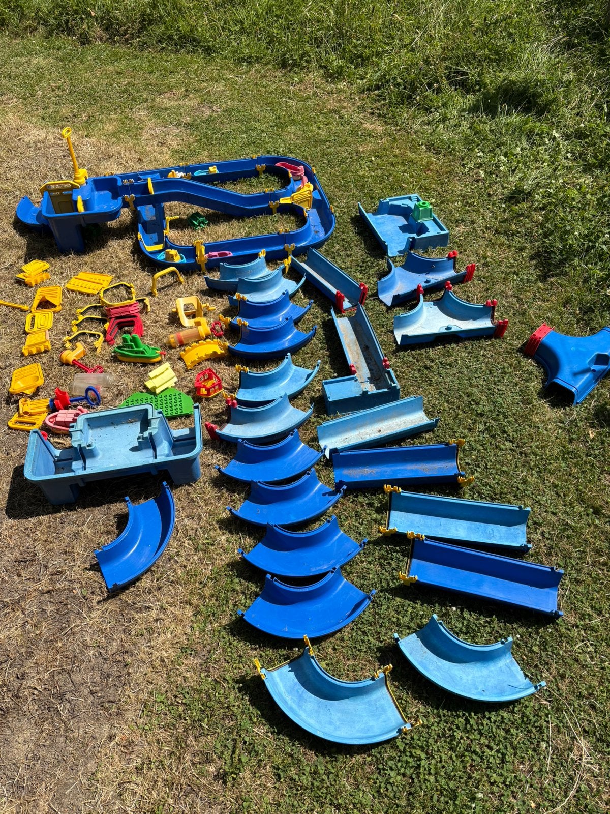 Aquaplay waterbaan, Kinderen en Baby's, Speelgoed | Buiten | Los speelgoed, Ophalen of Verzenden, Gebruikt