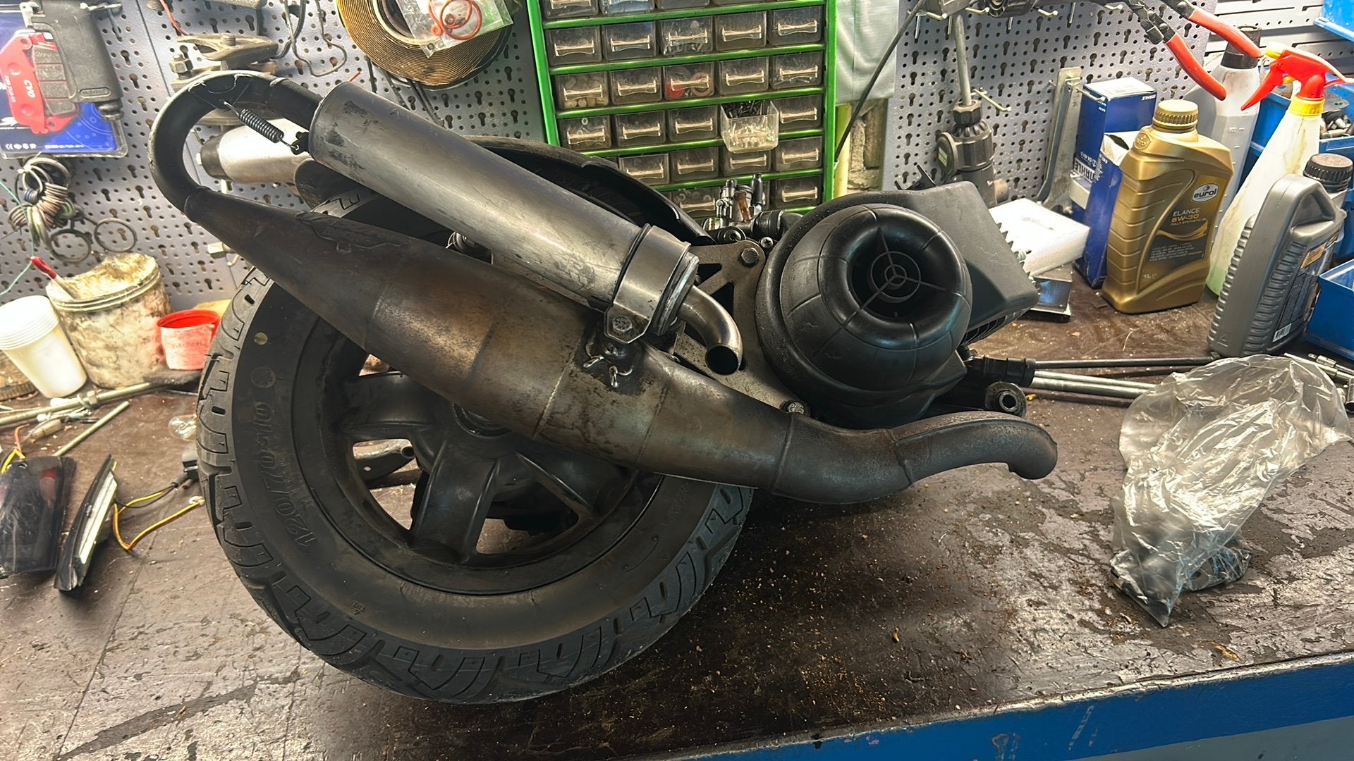Zip 70cc blok, Ophalen, Zo goed als nieuw, Blok, Piaggio