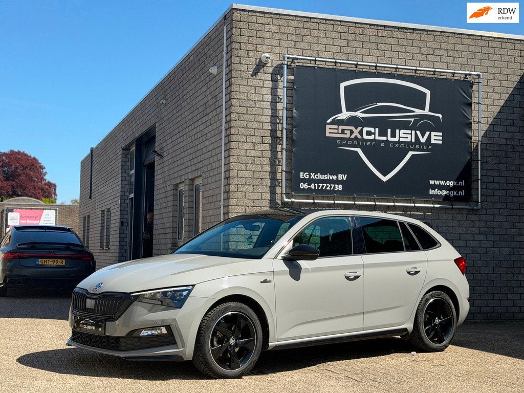 Skoda SCALA 1.5 TSI Business Edition MONTE CARLO|ACC|CRYSTAL, Auto's, Skoda, Voorwielaandrijving, Scala, 4 cilinders, 150 pk