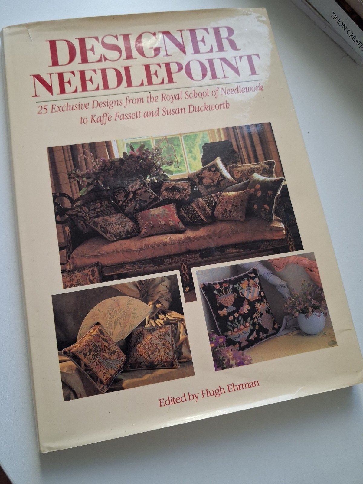 Designer Needlepoint: 25 Exclusieve Ontwerpen, Ophalen of Verzenden, Gelezen, Borduren en Naaien, Hugh Ehrman (Edited by)
