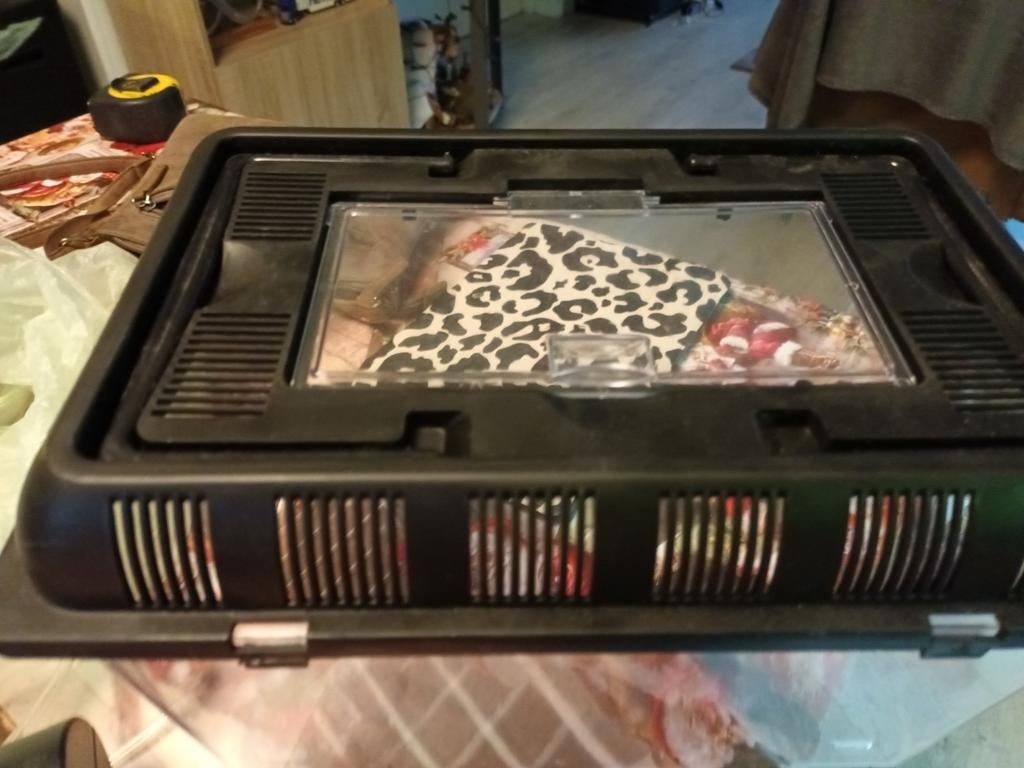 Handige transportbox voor vissen of reptielen bijna gratis, Ophalen