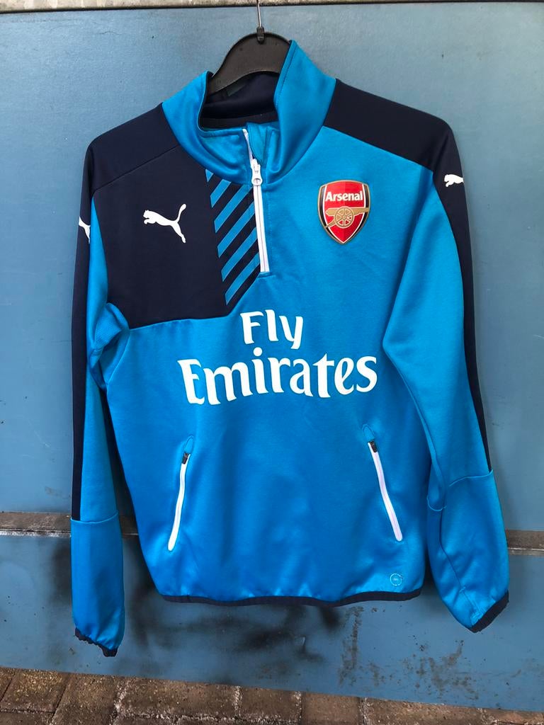 Arsenal sweater maat s, Blauw, Ophalen of Verzenden, Zo goed als nieuw, Voetbal