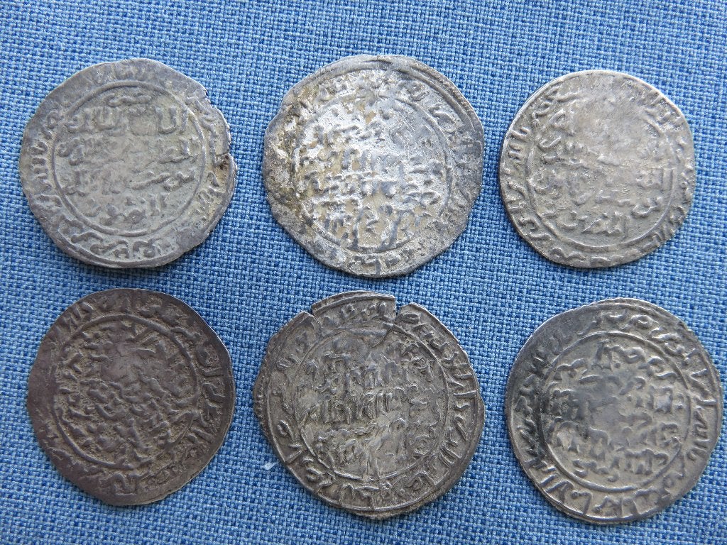 Middeleeuwen – Dirhams in zilver - 8e - 11e eeuw, Ophalen of Verzenden, Midden-Oosten, Setje, Zilver
