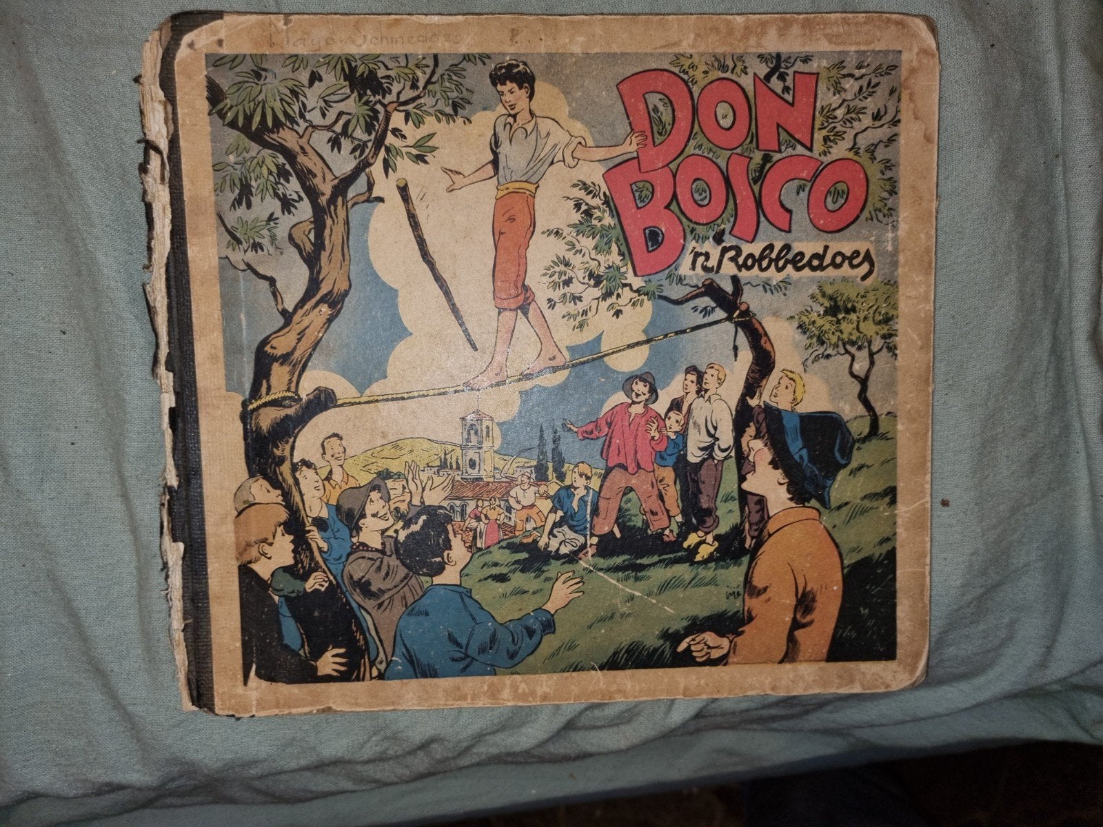 Don Bosco 'n Robbedoes - Oude strip, Ophalen of Verzenden