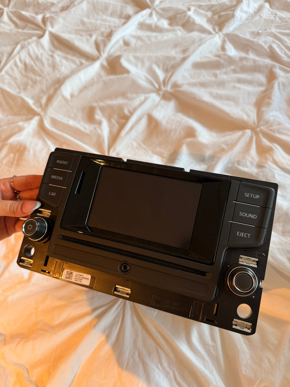 Orginele Volkswagen Golf 7 scherm/display, Ophalen of Verzenden, Volkswagen