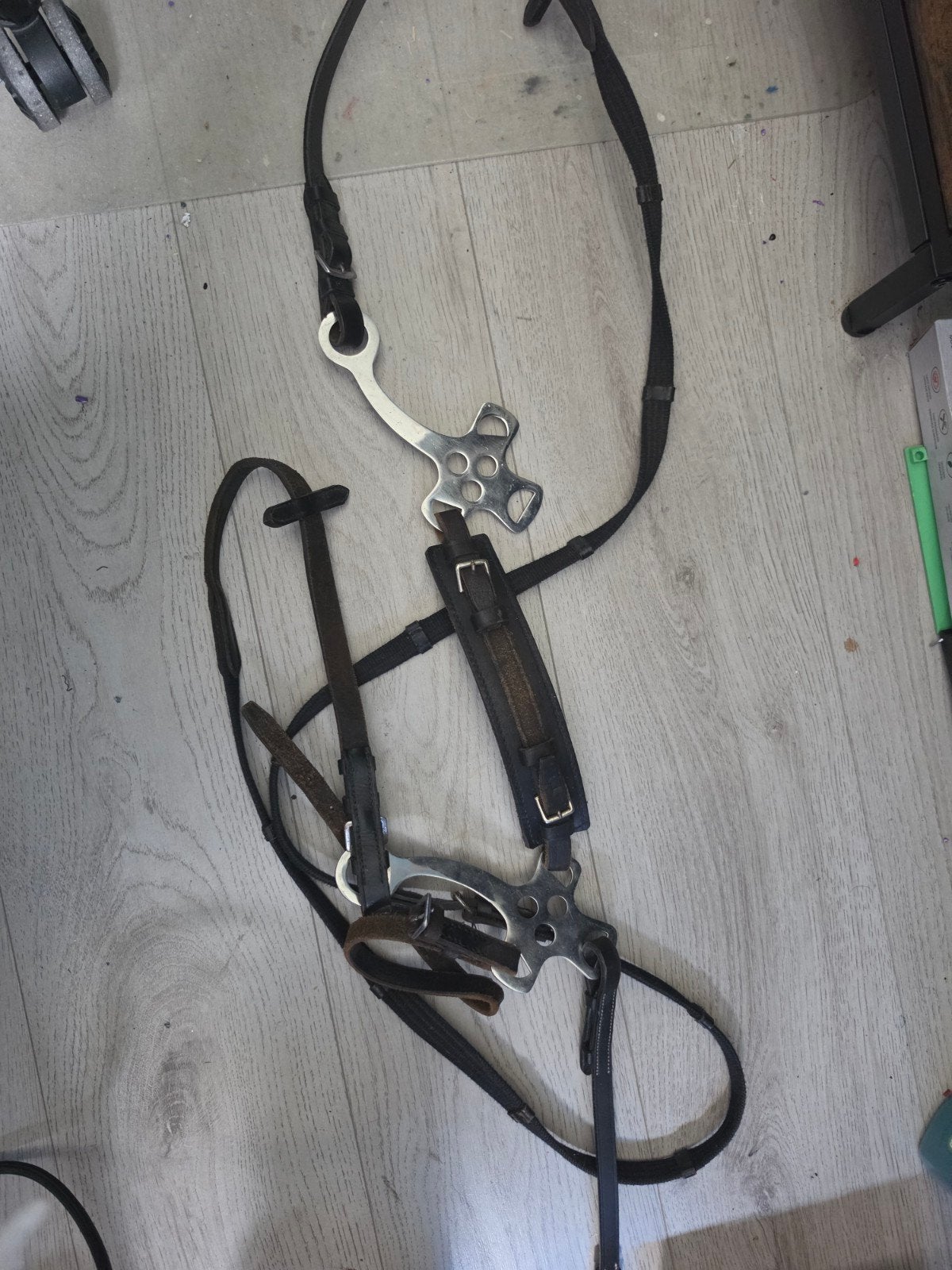 Full neusriem hackamore scharen, Dieren en Toebehoren, Ophalen of Verzenden