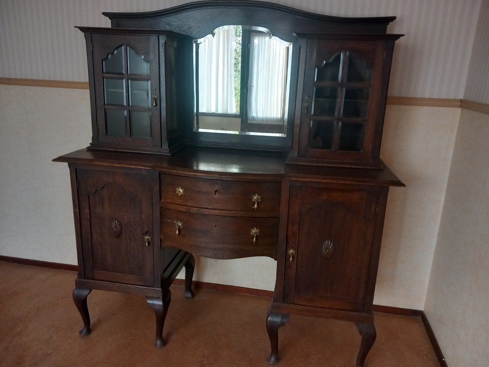 antieke kaptafel, Antiek en Kunst, Antiek | Meubels | Kasten, Ophalen