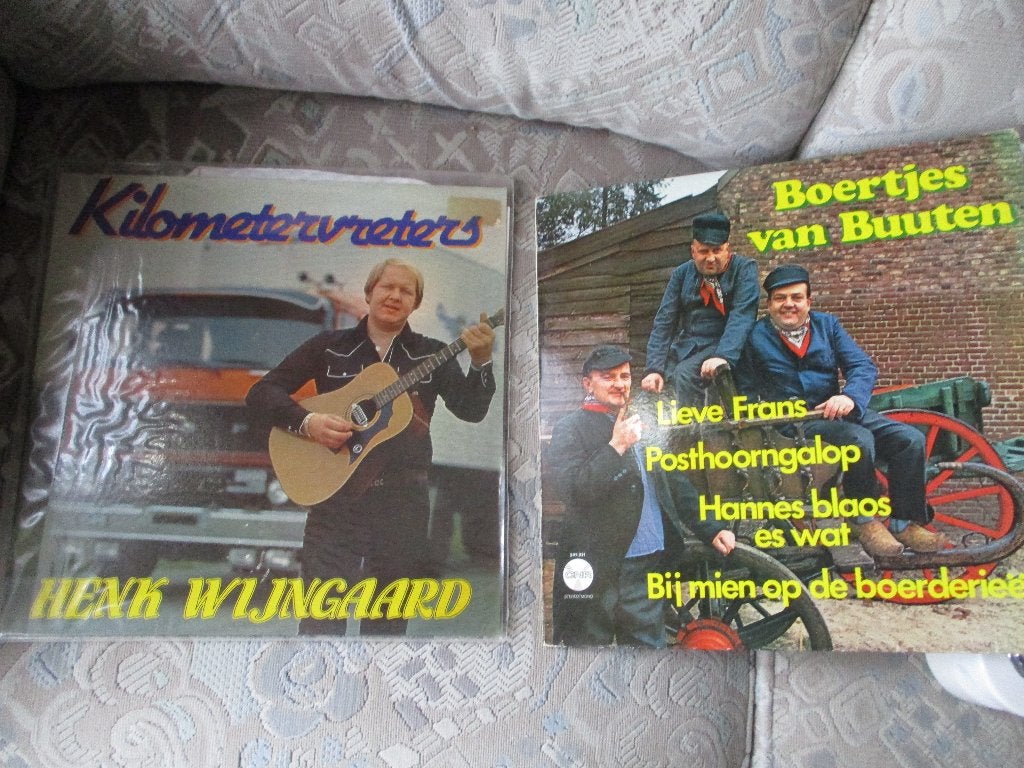Lp van Boertjes van Buten en van Henk Wijngaard, Ophalen, Gebruikt
