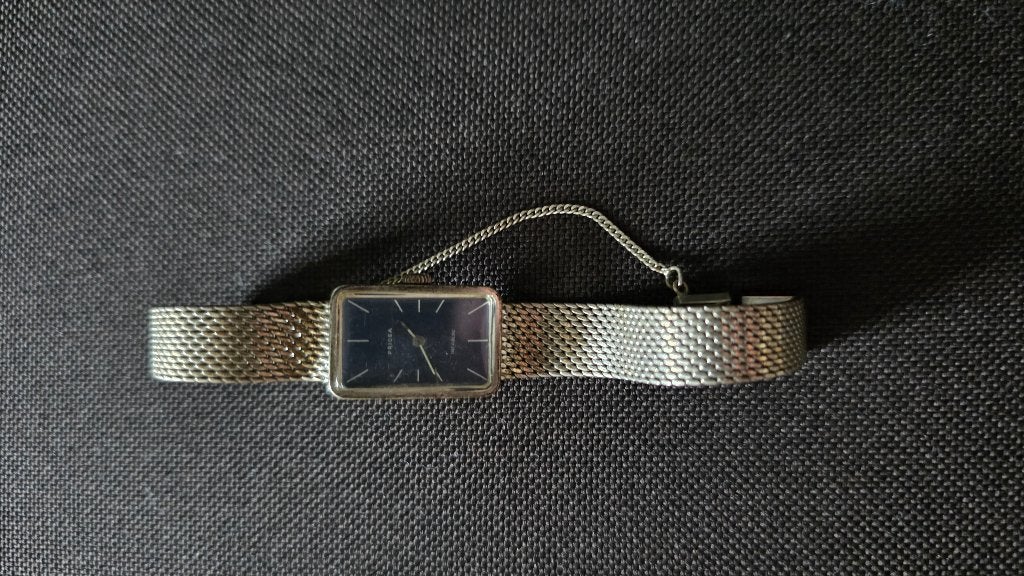 Zilveren horloge 835, Overige merken, Gebruikt, Polshorloge, Overige materialen
