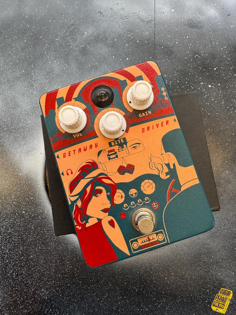 Orange Getaway Driver Overdrive and Cab Simulator, Muziek en Instrumenten, Effecten, Zo goed als nieuw, Distortion, Overdrive of Fuzz