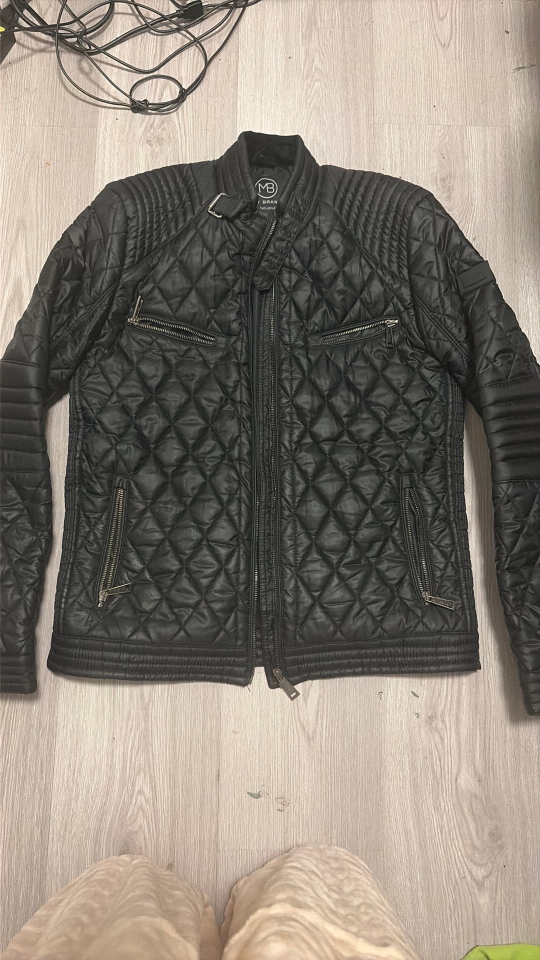 Leuke zomer jas van my brand maat s, Kleding | Heren, Ophalen of Verzenden, Zo goed als nieuw, Maat 46 (S) of kleiner, Zwart
