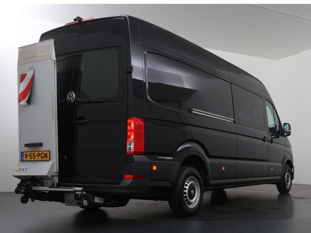 Volkswagen Crafter 2.0 TDI | AUT. | L4 H3 | DUBBEL CABINE |, Stof, Gebruikt, 4 cilinders, Volkswagen