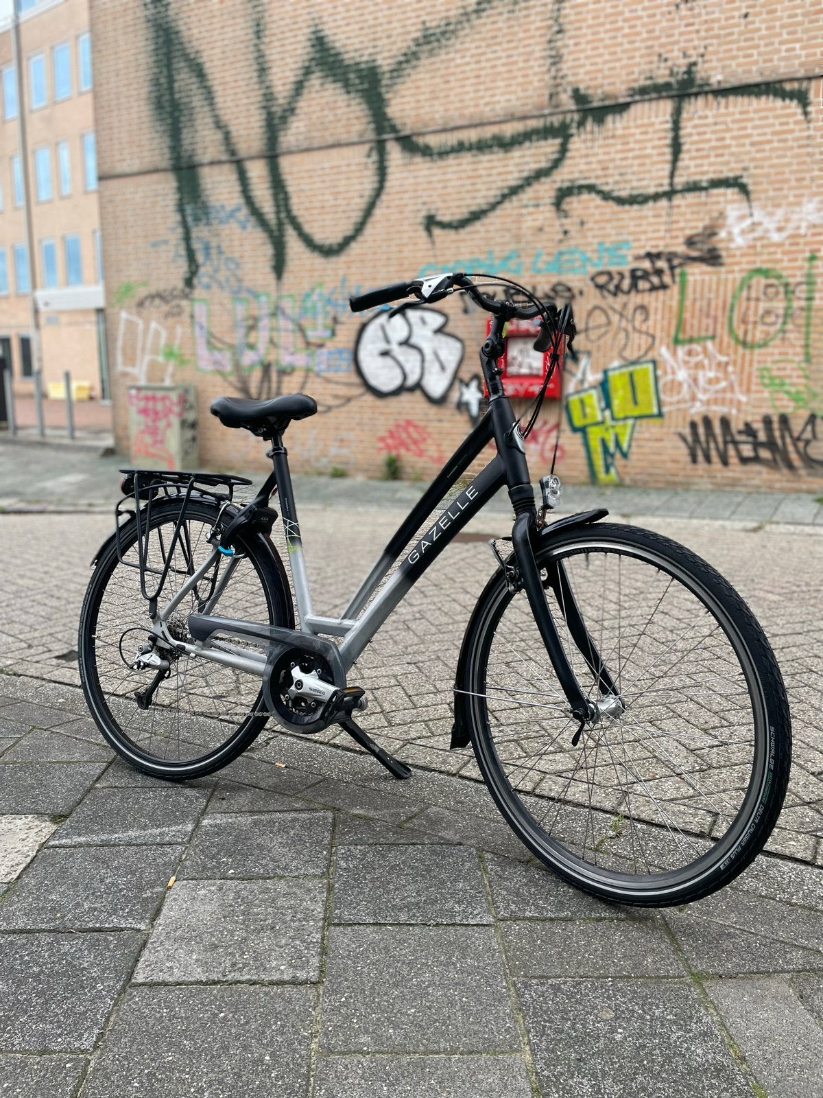 Gazelle Chamonix - 8 versnellingen - V-brakes - Garantie, Ophalen, Gebruikt, 26 inch of meer, Versnellingen