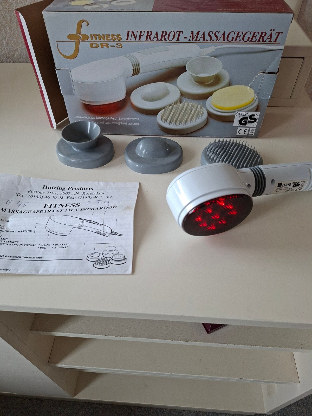 Infrarood massage apparaat, Ophalen, Overige typen
