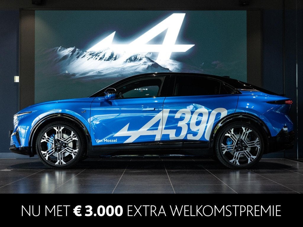 Alpine A390 GT | Bleu Alpine Vision | Sabelt Alpine sports