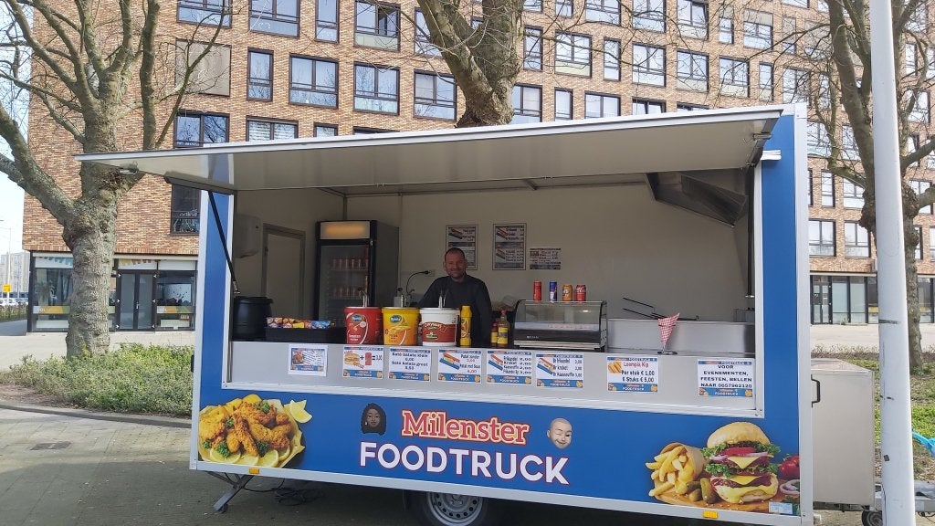<snackwagen Aanhuis bedrijf trouwfeest  school enzo, Ophalen of Verzenden, Nieuw, Verjaardag