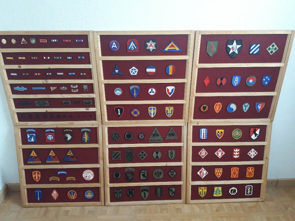 US Army emblemen, Ophalen, Landmacht, Amerika, Embleem of Badge