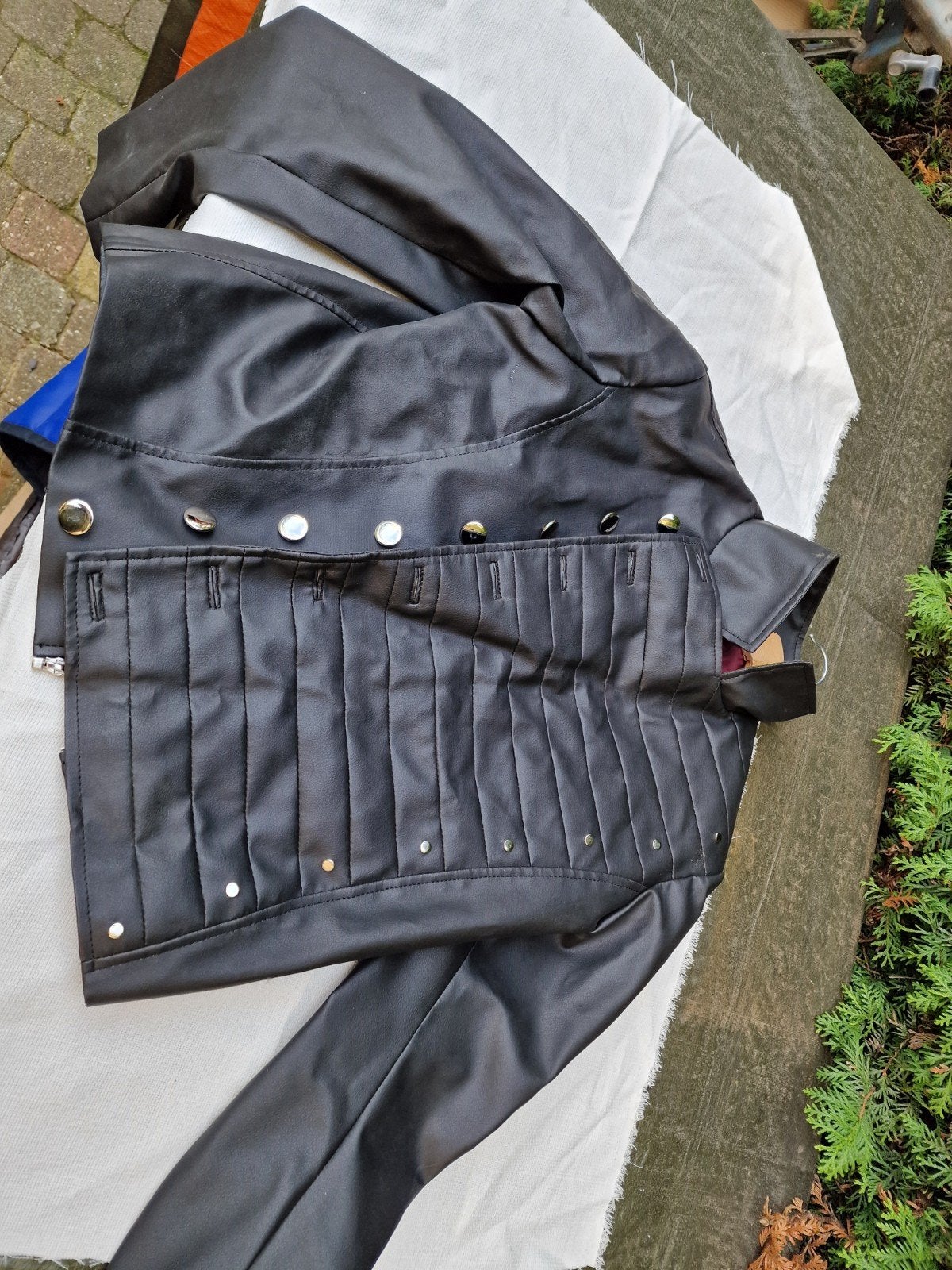 Kunstleren jasje M - Cosplay / Larp, Ophalen of Verzenden